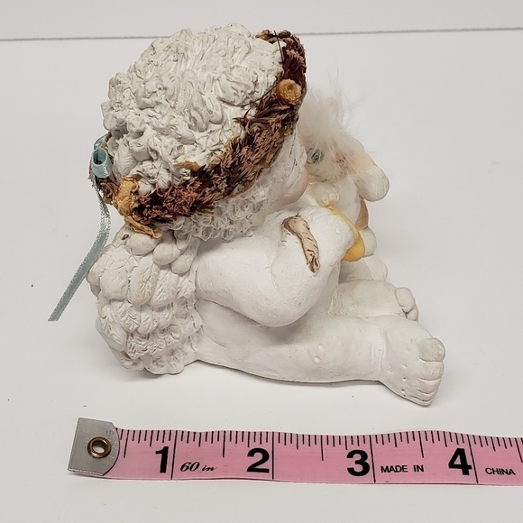 Dreamsicles 4" Angel with Star Kitty Cat 1993 Vintage Figurine - Picture 8 of 9